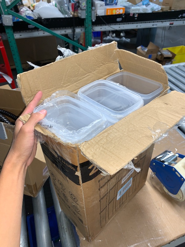 Photo 1 of ***MISSING A LOT OF PARTS***(READ NOTES)
Freshware Kitchen Storage Containers with Lids, 48 PCS Airtight Food Storage Containers, Plastic Kitchen Containers, Pantry Containers for Cereal, Dry Food, Includes Labels, Marker & Measuring Spoons