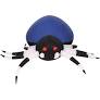 Photo 1 of ***FACTORY SEALED***Haunted Hill Farm 6-Ft. Wide Prelit Inflatable Spider with Disco Lights