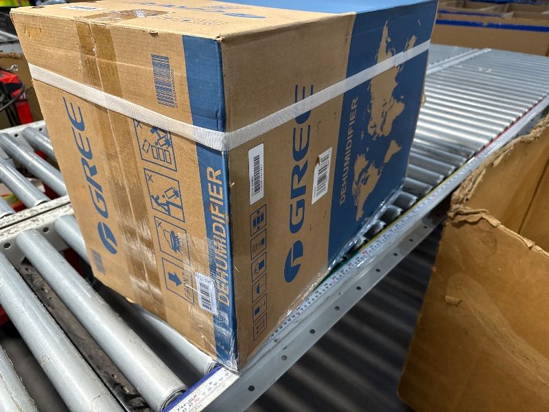 Photo 1 of ***FACTORY SEALED - OPENED FOR INPSECTION***Gree Energy Star 50-Pint Portable Dehumidifier, Removes Moisture in Garages, Basements, Living Rooms, Large Areas up to 4,500 Sq.Ft., LED Display, Removable Tank