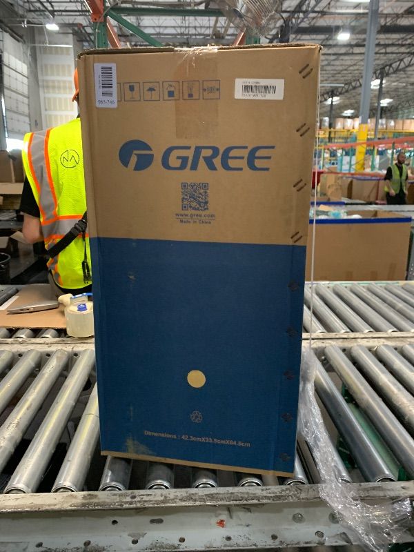 Photo 1 of ***FACTORY SEALED - OPENED FOR INPSECTION***Gree Energy Star 50-Pint Portable Dehumidifier, Removes Moisture in Garages, Basements, Living Rooms, Large Areas up to 4,500 Sq.Ft., LED Display, Removable Tank