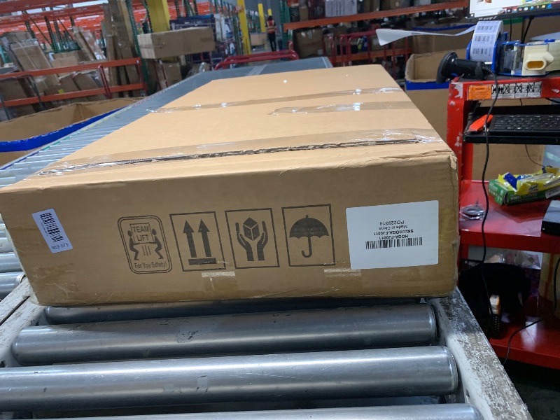 Photo 1 of ***FACTORY SEALED - OPENED FOR INPSECTION***Tribesigns L Shaped Computer Desk with Storage Drawers, 59 inch Corner Desk with Shelves, Reversible L-Shaped Office Desk Writing Table Workstation for Home Office, Grey