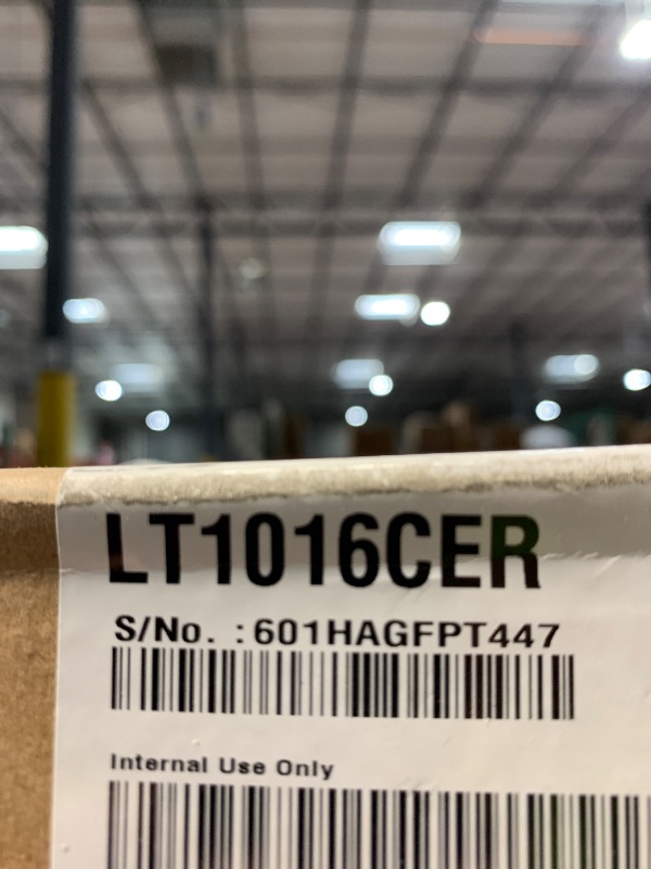 Photo 1 of ***FACTORY SEALED - OPENED FOR INPSECTION***LG 10,000 BTU Through the Wall Air Conditioner, 115V, Cools up to 440 Sq. Ft. for Bedroom, Living Room, Apartment, with Remote, 3 Cool & Fan Speeds, Wall AC Unit, White