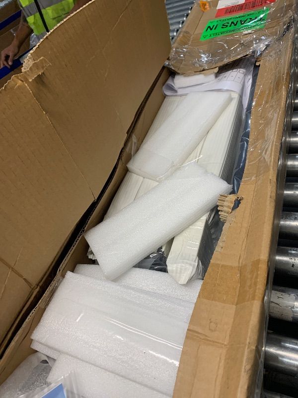Photo 1 of ***PARTIAL SET - PRICE ADJUSTED***Guwezoy W.6ft x H.36in Modular Aluminum Deck Railing Kits with White Post, Outdoor Railing System with AAMA 2604–Grade Textured Powder-Coat Finish, Decking Railings for Decks Porches, Patios