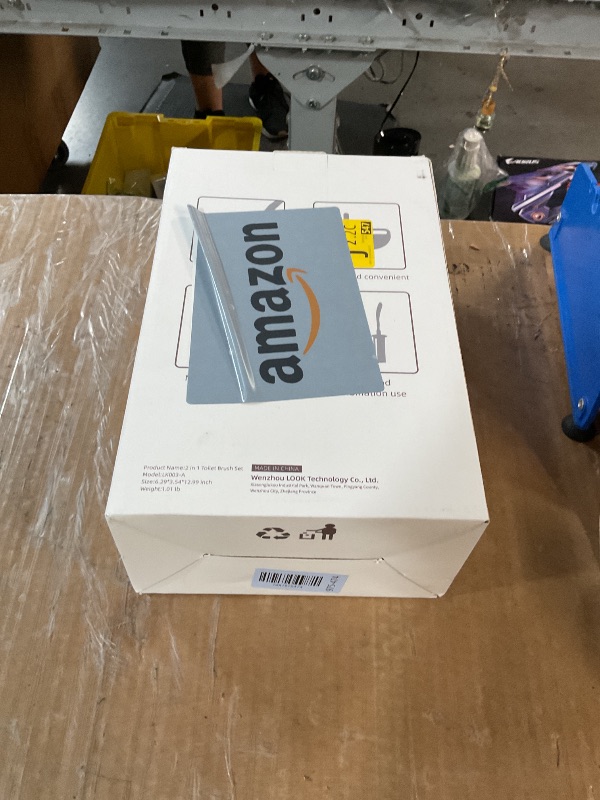 View 2 of ***MISSING PARTS***
LZLOOK Toilet Brush and Holder Set with Pumice Stone – Long Handle Toilet Bowl Brush, Anti-Splash Scrubber, Ventilated Drip-Free Base, Deep Cleaner for Hard Water Stains, Limescale, Toilet Rings