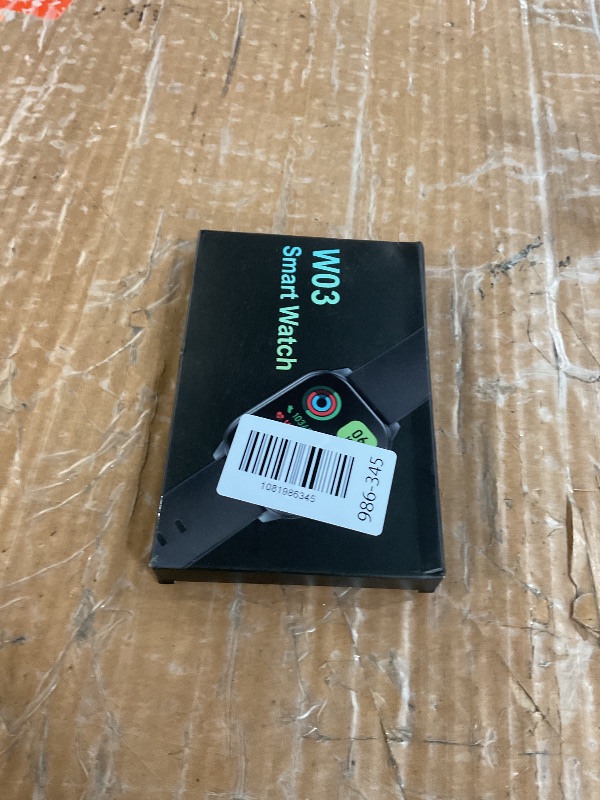 Photo 1 of ***Missing charger*** ISKOVI 1.91" Smart Watch for Men,smart Watches for Women,Fitness Tracker with Message Call Function,120+ Sport Modes, IP68 Waterproof,24 Hours Heart Rate/Sleep Monitor,for Android/iOS (Black)