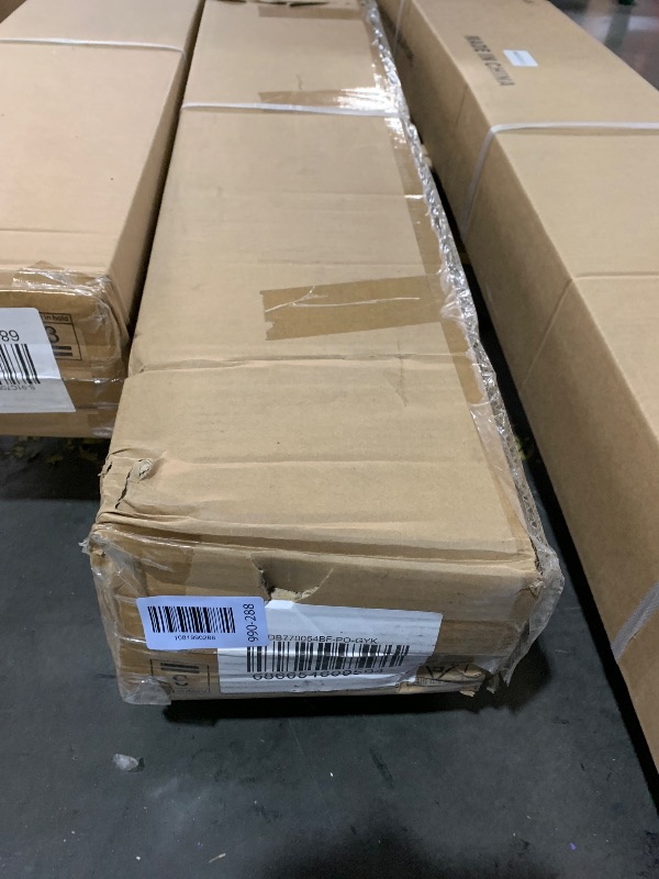 Photo 1 of ***FACTORY SEALED - OPENED FOR INSPECTION***MODCART 8 Pack Slat Wall Panels, WPC Soundproof 3D Wall Panel for Interior Wall Decor, 108 x 6 in (108 in-White)