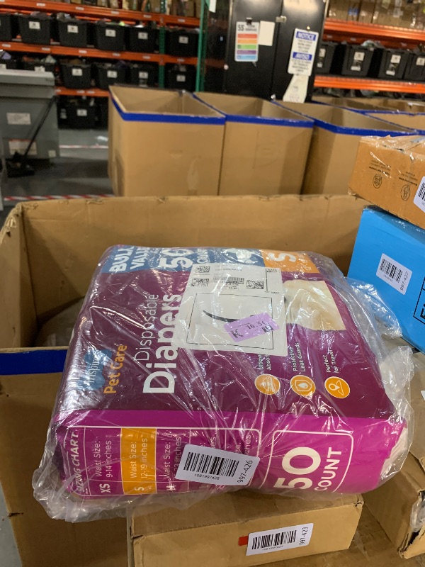 Photo 1 of ***LIKE NEW/OPEN BOX***
Inspire Pet Care Dog Diapers Female Dogs | Bulk Value Doggie Incontinence, Accidents, for Heat, Pee or Period and Housebreaking (Small (50 Count))
