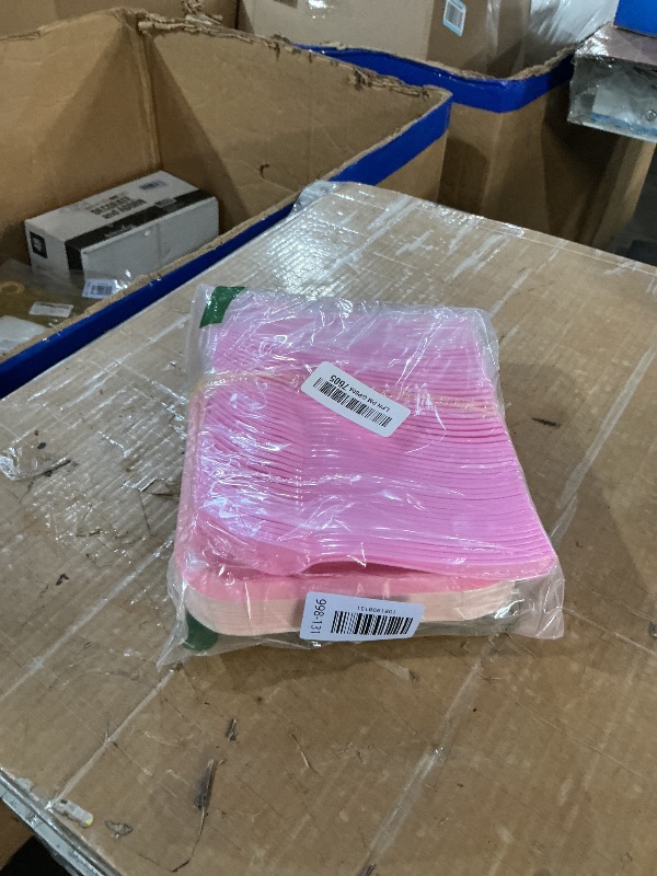 Photo 1 of ***MISSING PARTS***
Dandat 100 Pcs 7 In Small Pink Paper Plates Square Disposable Cake Plates with Plastic Dessert Forks 50 Guests Foil Tableware for Birthday Party Wedding Table Supplies