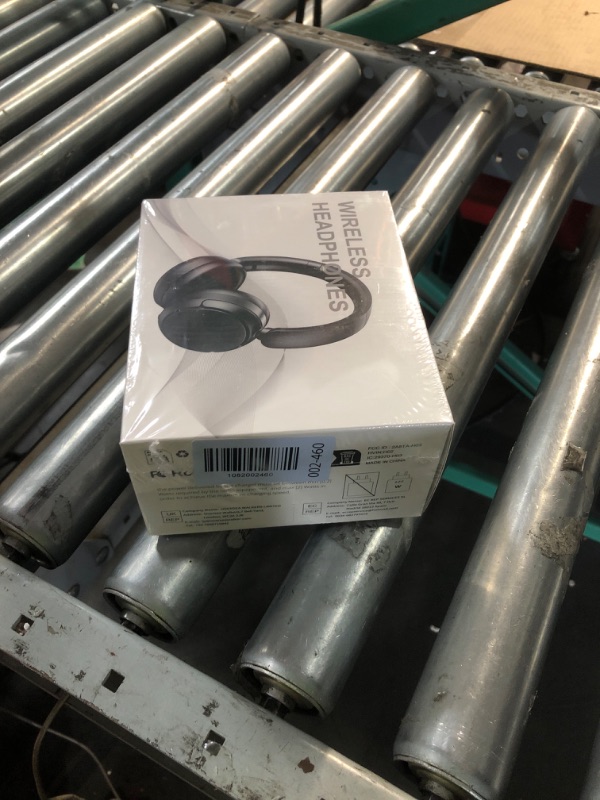Photo 1 of ***FACTORY SEALED ***MMWOWARTS Bluetooth Headphones with Active Noise Cancelling (ANC), Wireless Over Ear Bluetooth Headsets with 35H Playtime, HiFi Stereo Foldable Headphones with Foam Ear Cups for Sports, Travel, Black