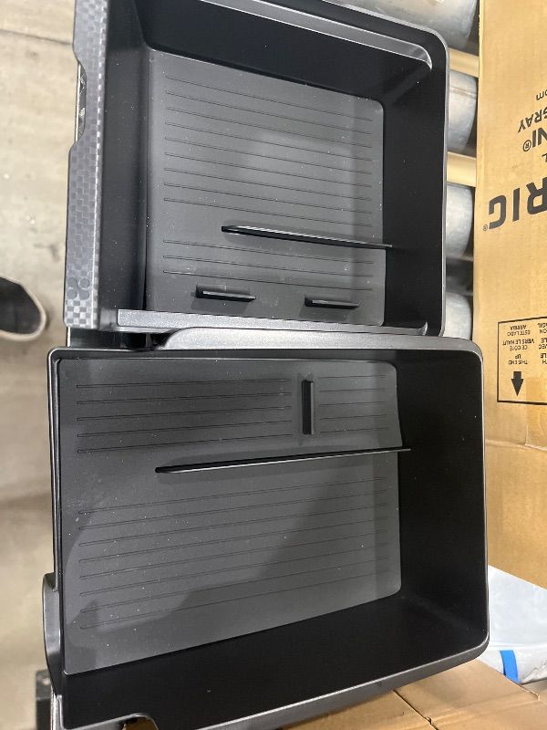 Photo 1 of **STOCK PHOTO**
Spigen Center Console and Armrest Organizer for Tesla Model Y Juniper (Only Premium & Performance 2025/2026) and Model 3 Highland (Standard, Premium & Performance 2024/25/26)