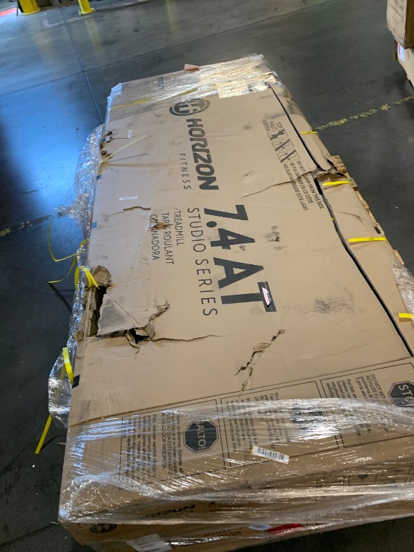 Photo 1 of ***FACTORY SEALED - OPENED FOR INSPECTION******TRUCK/TRAILER PICKUP ONLY***Horizon Fitness 7.4 AT Studio Series 3.5 HP Smart Treadmill with Bluetooth and Incline, Heavy Duty Folding Treadmill 350lbs Weight Capacity, Pro Running Machine for Home Exercise a
