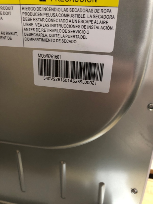View 2 of ***TRUCK/TRAILER PICKUP ONLY***
Kenmore 7.0 cu. ft. Front Load Electric Dryer - with Guard to Reduce Wrinkles & Static - Smart Sensor Drying - LED - White