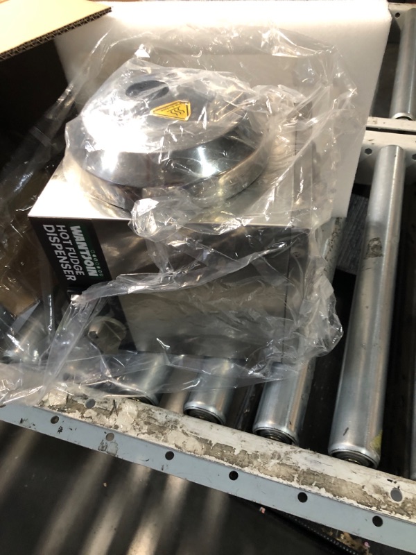 Photo 1 of ***STOCK PHOTO REFERENCE ONLY*** missing parts
Anbt Commercial Hot Fudge Warmer,4Qt Nacho Cheese Sauce Warmer Pump Dispenser,Cheese Warmer Stainless Steel for Restaurants,Snack Stations,Cupcake Store