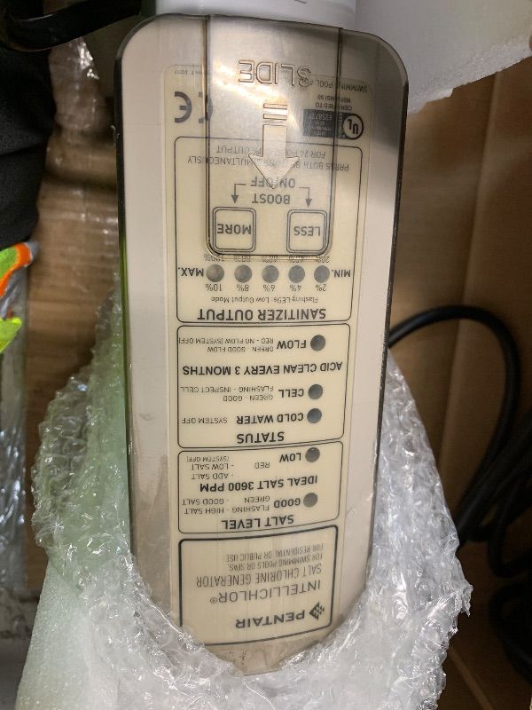 Photo 1 of ***STOCK PHOTO FOR REFERENCE ONLY***IC40 Salt Cell Saltwater Chlorine Generator, Replacement Cell Compatible with Pentair IC40, EC-520555 Salt Chlorinator System for Inground Pools Up to 40,000 Gallons