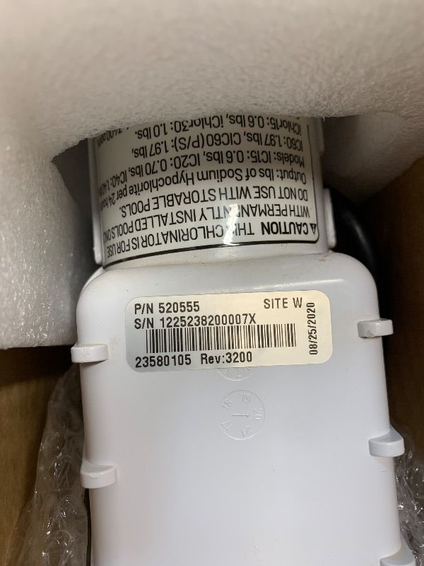 Photo 1 of ***STOCK PHOTO FOR REFERENCE ONLY***IC40 Salt Cell Saltwater Chlorine Generator, Replacement Cell Compatible with Pentair IC40, EC-520555 Salt Chlorinator System for Inground Pools Up to 40,000 Gallons