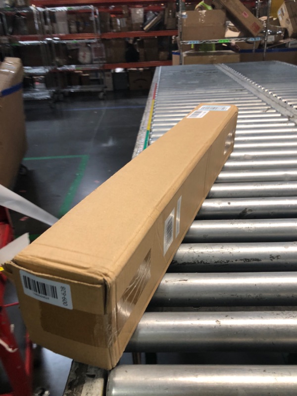 Photo 1 of ***FACTORY SEALED - OPENED FOR INSPECTION***LazBlinds No Tools No Drill Cordless Bamboo Roman Shades, Light Filtering Window Treatment, Roll Up Bamboo Blinds for Windows 28.5'' W x 48'' H, Eastfield Teak