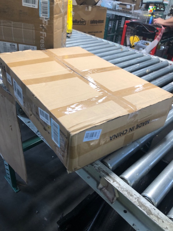 Photo 1 of ***FACTORY SEALED - OPENED FOR INSPECTION***YIBOLIN'S Couch Table Tray - Foldable TV Dinner Tray Table with No Assembly, Large Surface Laptop Stand for Couch, C-Shaped Bed Tray, Sturdy Slide-Under Sofa Table (16" Extra Wide)