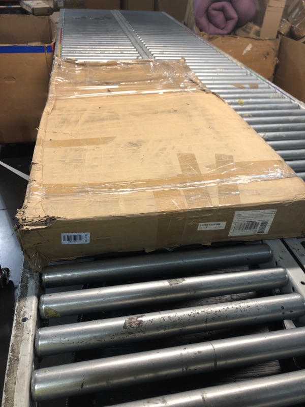 Photo 1 of ** PARTS ONLY DAMAGE TO TABLE**
OLBRUS 48 "Adjustable Workbench, Heavy Duty 2000 LBS Load Capacity Hardwood Workbench Suitable for Workshop, Office, Garage, Home (Rubber Pad?No Power Outlets 48"x24")
