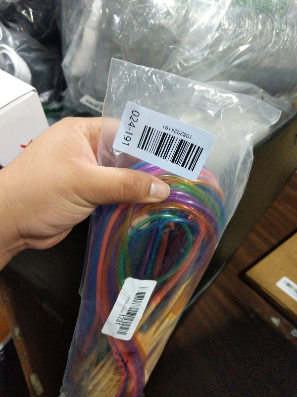Photo 1 of 23 Pieces Tunisian Crochet Hooks Set 3-10 mm Cable Bamboo Knitting Needle with Bead Carbonized Bamboo Needle Hook 2-8 mm Assorted Color Tunisian Afghan Aluminum Crochet Hooks (Colorful Cable)