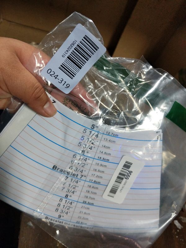Photo 1 of 2 Pcs Bracelet Mandrel and Bracelets Sizer Measuring Tool Bracelet Sizers Wrist Size Measure Tool Wrist Sizer Bangle Gauge Sizers for Jewelry Necklace Sizing Making Travel Friendly Making