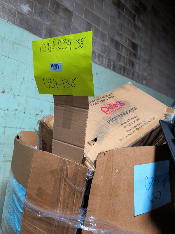Photo 1 of As is general merchandise pallets