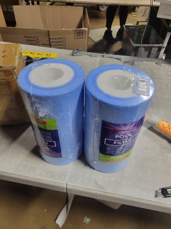 Photo 1 of (2 pack) Clorox Pool&Spa Cartucho de Filtro para Piscina Elevada Type D 1 Pk.