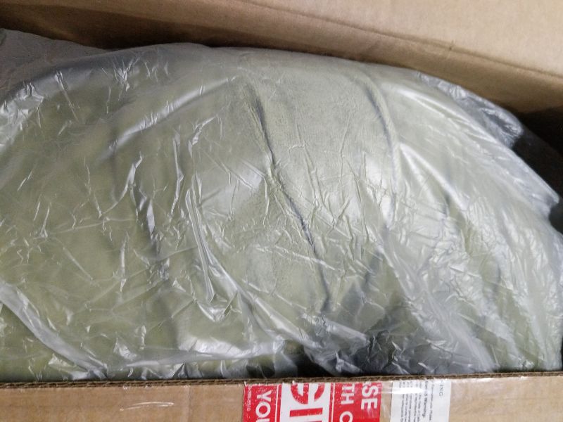 View 2 of 1 MIDDLE ONE Bolster Pillow for Bed, Long Round Body Pillow for Adults with Removable Velvet Cover, Decorative Tube Roll Cylinder Pillow, 35 x 7.87 Inch, Green