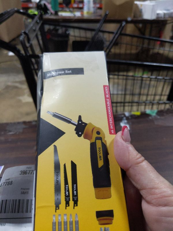 Photo 1 of 15-In-1 Manual Multi-Blades Hand Saw with Screwdriver.For Cutting Wood, Metal, Plastic, Sheetrock, Drywall and Plywood. Portable Hand Tool with Screwdriver (Not Electric)