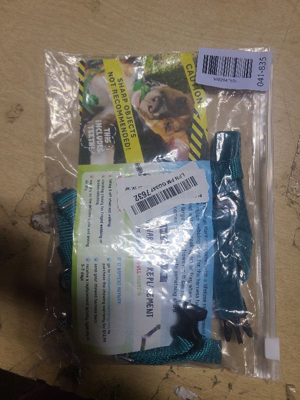 Photo 1 of 2 Hounds Design Freedom No Pull Dog Harness, Adjustable Harness, Easy Walking & Comfortable Control, Fits Small, Medium & Large Dogs, Solid Colors, Made in USA, 5/8" SM, Teal