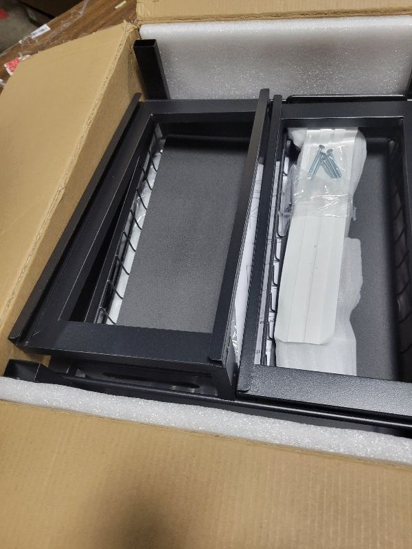 Photo 1 of 1 Pack Expandable Under Sink Organizers And Storage With Upgrade Ball-Bearing Slide Tracks,2-Tier Pull Out Under Cabinet Organizer Height Adjustable,Slide Out Under Sink Drawers-Black(Patent Pending)