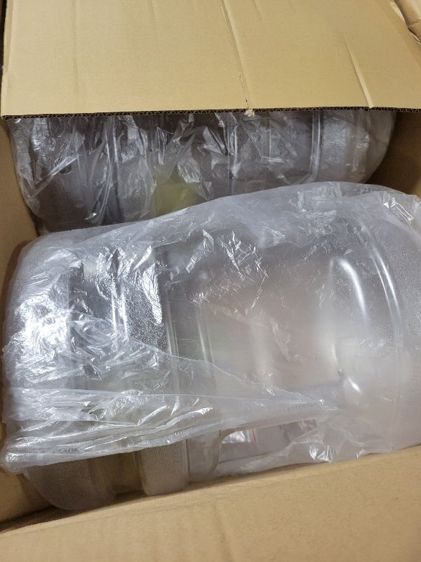 Photo 1 of 2 Pack Beverage Dispenser, Available in 3 & 5 Gallon, Large Plastic Drink Container with Spigot and Lid for Parties, Lemonade, Iced Tea, Juice & Aguas Frescas(5 Gallon)