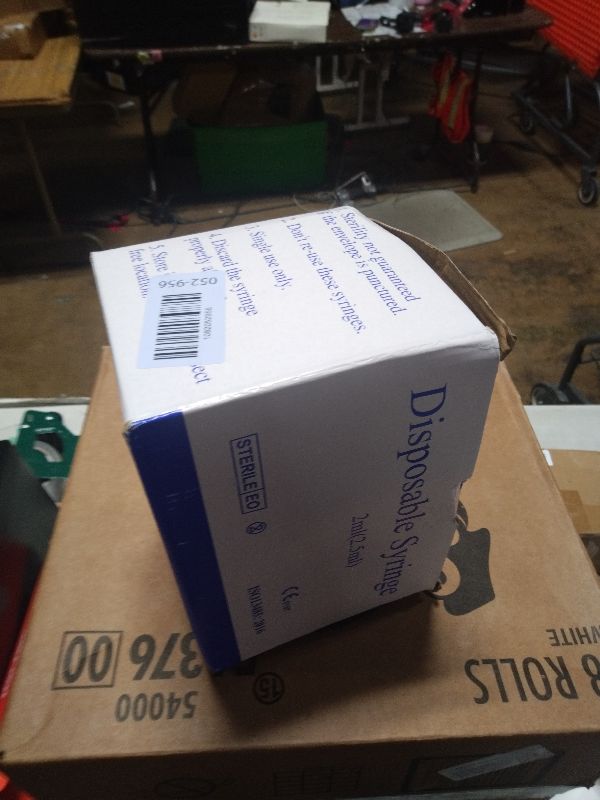 Photo 1 of 100pack 2.5ml Luer Lock Lab Syringe with 25 Guage 1 Inch(25mm) for Liquid, Industrial Dispensing,Measurement Disposable Individually Sealed Packed