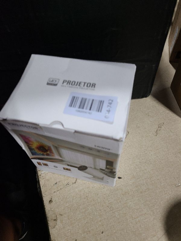 Photo 1 of ?Built-in Apps?Mini Projector with Wifi and Bluetooth, Support 4K, Portable Projector, 5W Sound Base Speaker, 200 ANSI, Android, Auto Vertical Keystone 210° Rotatable Proyector