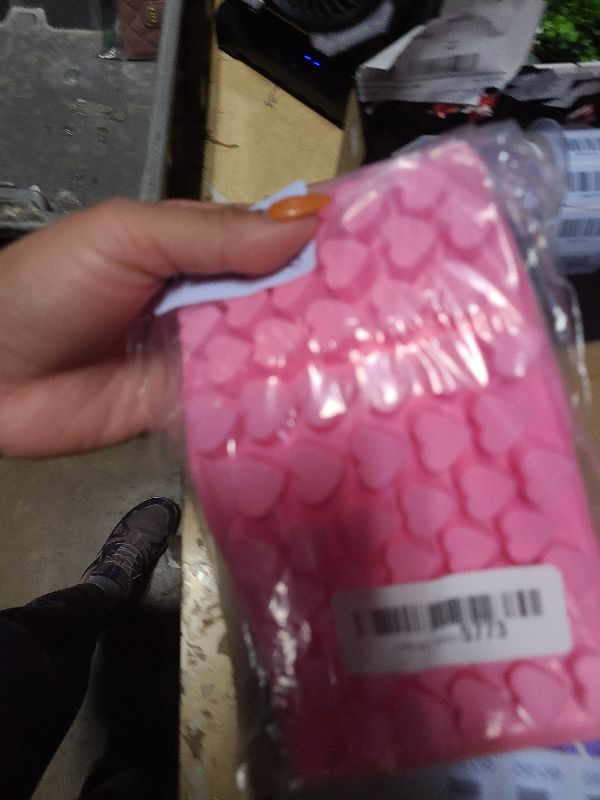 Photo 1 of 2 Pack Heart Silicone Molds Non-Stick Food Grade Silicone Molds Baking Mold Reusable Candy Mold,Used for Jelly, Homemade Treats, Candy, Chocolate,candle,lacquer seal Making Supplies