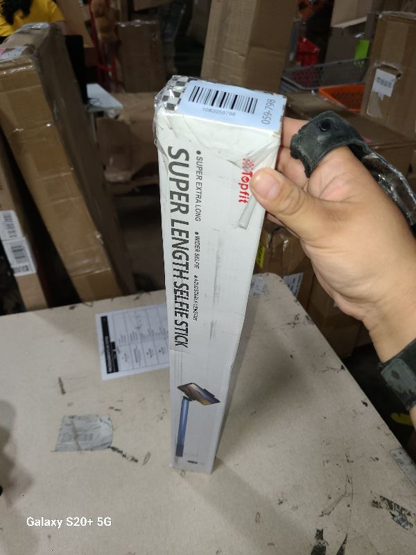 Photo 1 of 118'' 9.8ft Long Selfie Stick for iPhone, Android, Extended Super Long Pole, Selfie Stick Tripod with Remote, for Selfies/Video Recording, Includes Phone Tripod, Bluetooth Wireless Remote (20 to 118")