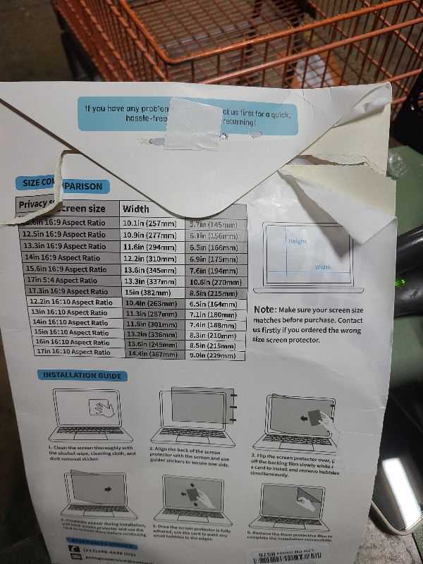 Photo 1 of 2 Pack 15.6 Inch 16:9 Anti Glare Screen Protector, Reduce Eye Strain Anti Reflection Matte Laptop Screen Protector for 15.6'' HP/Lenovo/Dell/Acer/ASUS/Thinkpad with 1920x1080 Resolution
