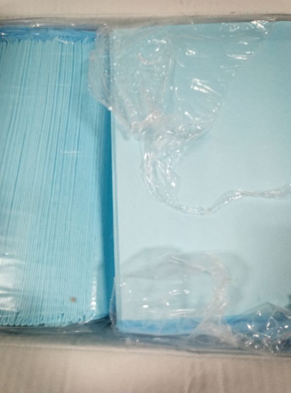 Photo 1 of 100 Count 22” x 22” Super Absorbency Disposable Underpads, Leakproof Quick Drying Disposable Pads for Baby, Puppy and Adults, Puppy Pads, Cat Pee Pads for Dogs, Potty Puppy Training Pads