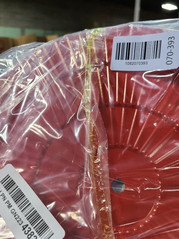 Photo 1 of [2 Pack] 11.5" Metal Bird Feeder Rain Guard - Red Umbrella Cover Dome Shield - Value Set Weather Baffles for Hummingbird and Oriole Feeders