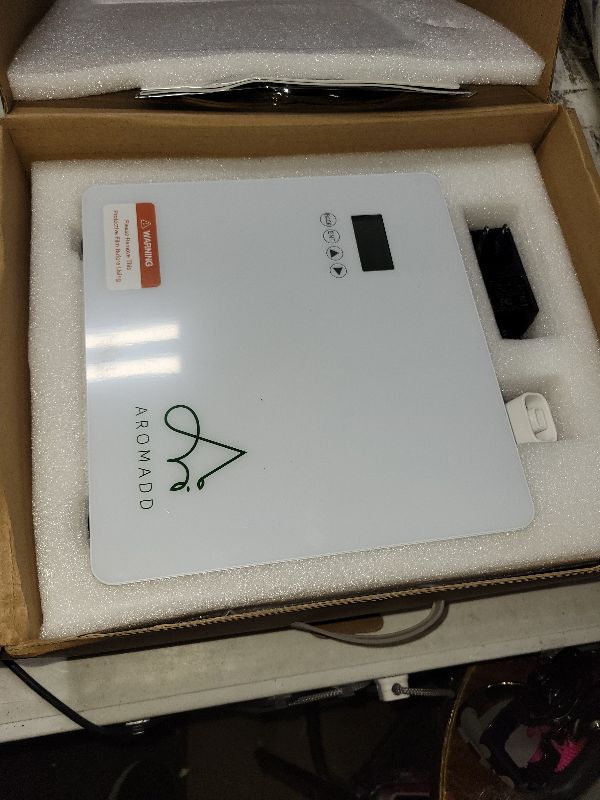 Photo 1 of 2025 Upgraded 3500 Sq.Ft Smart Scent Diffuser - HVAC System, Whole House Aroma & Hotel Collection Diffuser, Waterless Essential Oil Diffuser for Home Large Room, Cold Air Tech, 600mL (Pure White)