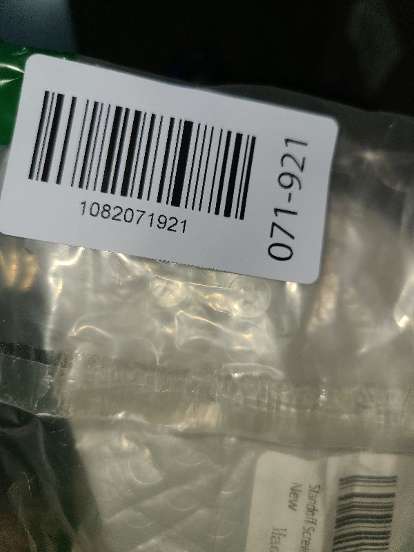 Photo 1 of 12 Pack Sign Standoff Screws 3/4" x 1" Stainless Steel Stand Offs Wall Mounts Advertising Screw Hardware for Acrylic Signs, Silver Standoffs