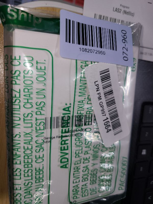 Photo 1 of 2 Replacement Garage Door Opener Remote,Compatible with Genie Overhead Door Garage Door Opener ACSCTG Type 1,390MHZ,2 Pack