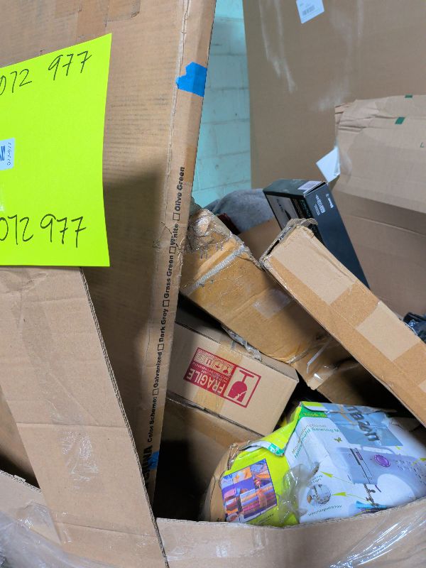 Photo 1 of As is general merchandise pallets 