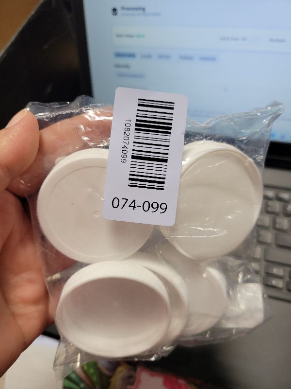 Photo 1 of (6-Pack) Calvana 53mm Reusable Water Jug Caps, Lids for 3 and 5 Gallon Water Jug, Water Bottle Cover Screw Top, Compatible with American Maid Plastic Water Bottles and Jugs Ranging, PP Material, WhiteX003Z1VVBT
