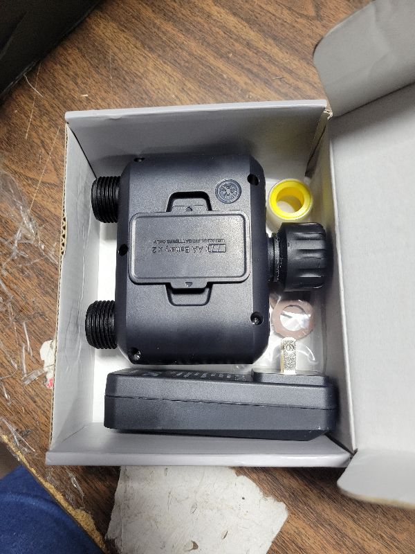Photo 1 of [All-New 2027] 1700FT WiFi Sprinkler Timer 2 Zone, Unistyle Smart Hose Timers Compatible Alexa & Google Voice and App Control, Water Timer for Garden Hose with Auto & Manual Modes for Garden Lawn