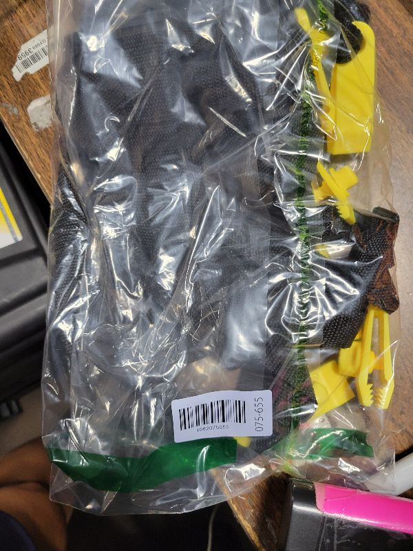 Photo 1 of 24 Pcs Pool Solar Cover Reel Attachment Kit, Solar Cover Reel Blanket Straps and Clips for Universal Inground Swimming Pool (Yellow, Straps)BIN 10-PW-74
