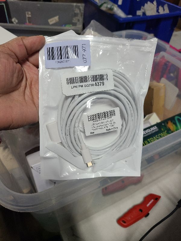 Photo 1 of 10FT USBC Extension Cable for Ring Solar Panel and Camera, White Waterproof USB C Male to Female Extender Cord 45W Charging Compatible with Ring USBC Solar Panel,Security Camera,Mag-Safe Charger