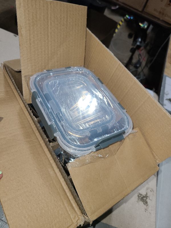 Photo 1 of [10-Pack] Glass Meal Prep Containers with Lids, MCIRCO Food Storage Containers with Snap Locking Lids, Airtight Lunch Containers, Microwave, Oven, Freezer and Dishwasher