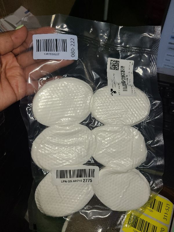 Photo 1 of 150 Pcs Large Oval Cotton Pads, Soft Lint-Free Cotton Pads for Face Dual-Sided Design Facial Pad forMakeup Removal, Nail Polish, Skincare, Cleansing Face and Toner Application Use Wet or Dry