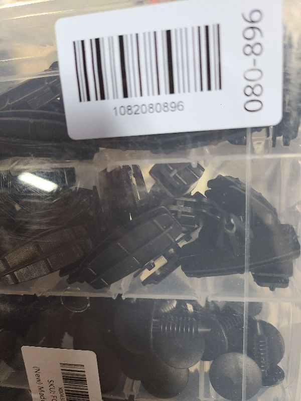 Photo 1 of 161PCS Fender Clips for 2007-2022 Jeep Wrangler JL JK & 2005-2010 Grand Cherokee, Retainer Push Pins 6030441, Plastic Rivets 6506007AA, Rocker Molding Clips 68039280AA, Grill Bumper Push Pins 6503598