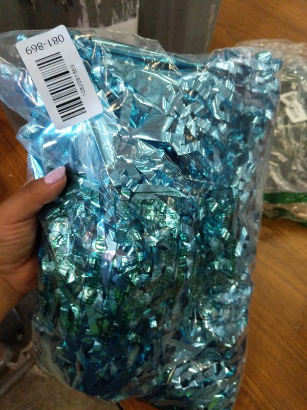 Photo 1 of 2 Pack Party Decorations Blue Streamers Fringe Backdrop Ocean Themed Decorations Foil Curtain Backdrop Blue Birthday Baby Shower Bachelorette Christmas Party Decor Supplies